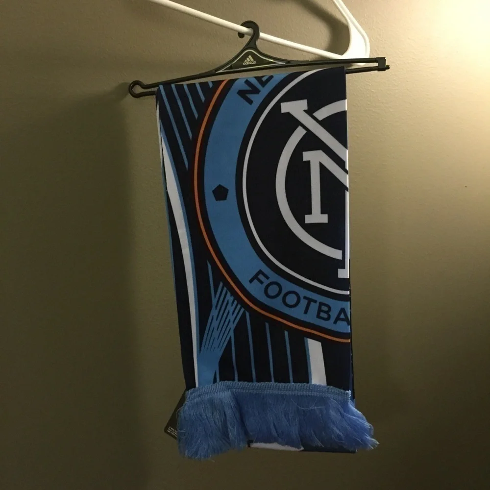 Adidas New York City FC Soccer Coach's Scarf NWT